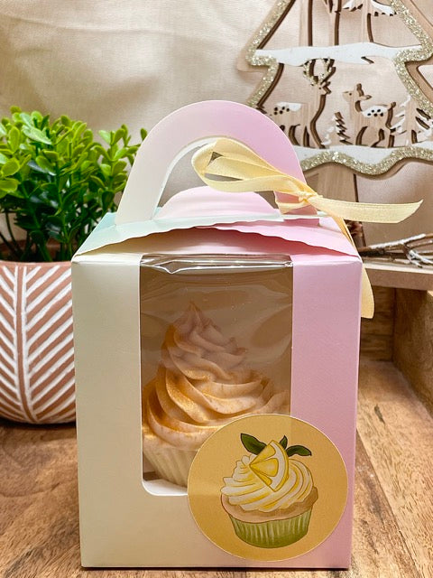 Coffret cadeau "cupcake citron meringué"