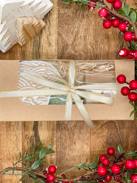 coffret cadeau bien être chèvre miel