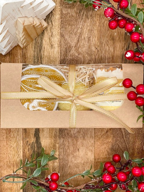 Coffret cadeau bien être citron meringué