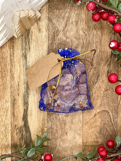 pochon de savon chèvre miel spécial invité