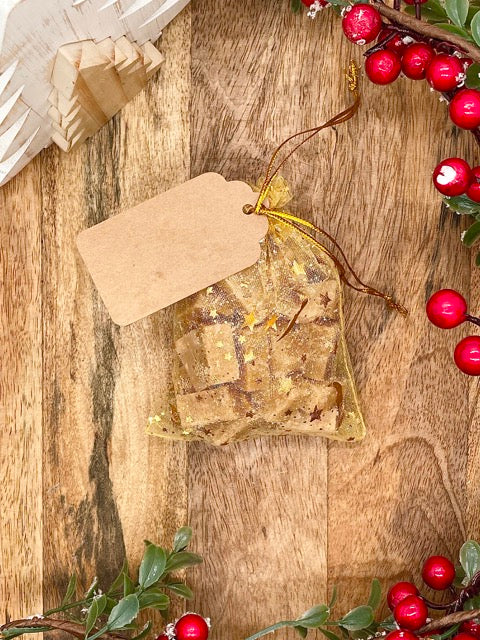 pochon de savon chèvre miel spécial invité