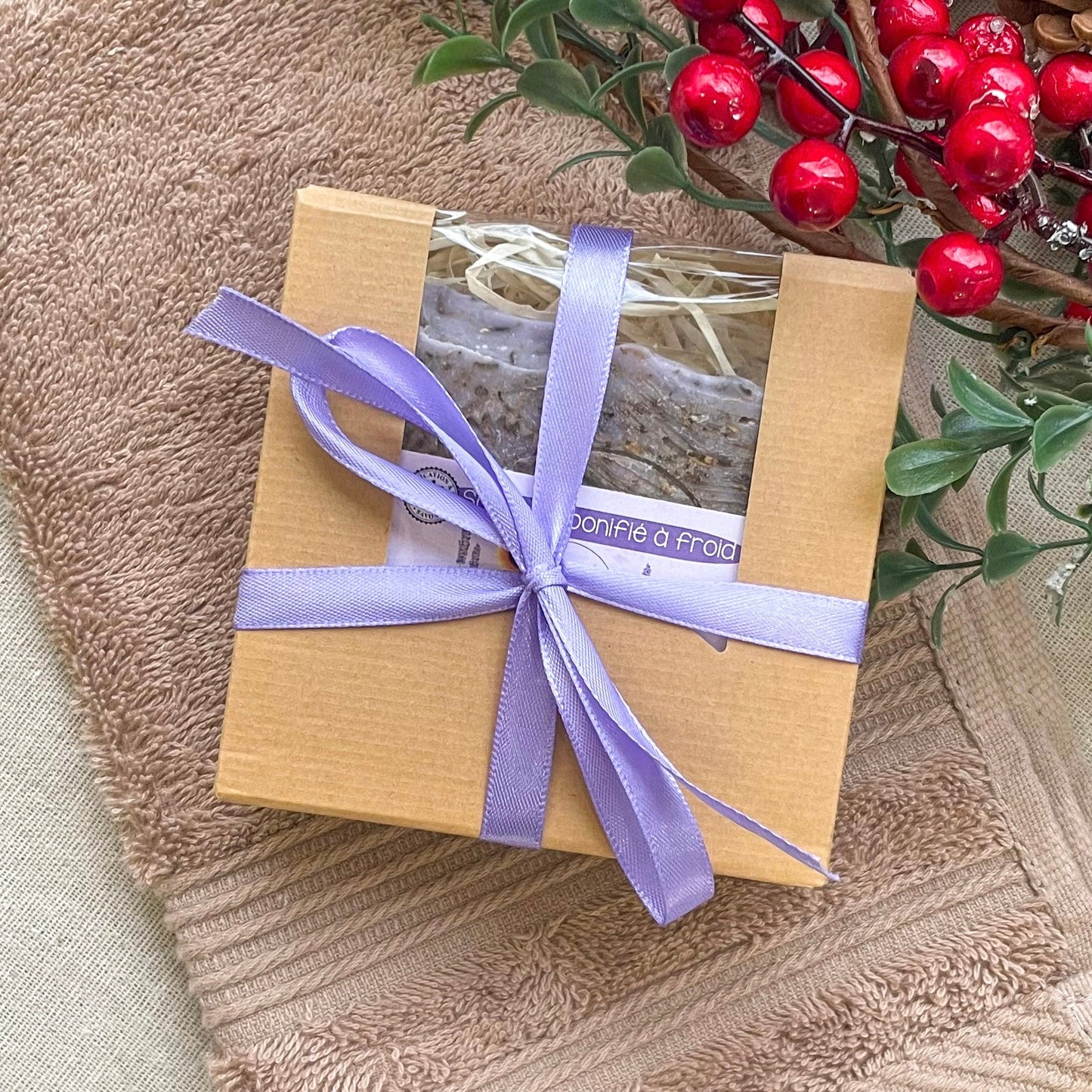 coffret savon à l'unité